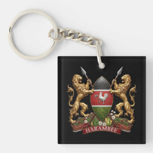 Armoiries du Kenya symbole emblème drapeau du pays