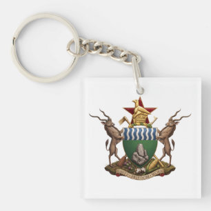 Armoiries du Zimbabwe drapeau national symbole emb