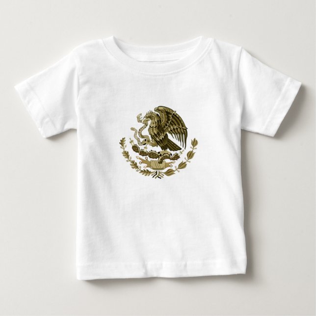 Armoiries mexicaines T-shirt bébé (Devant)