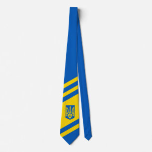 Armoiries ukrainiennes. Trident. Truzyb. Cravate
