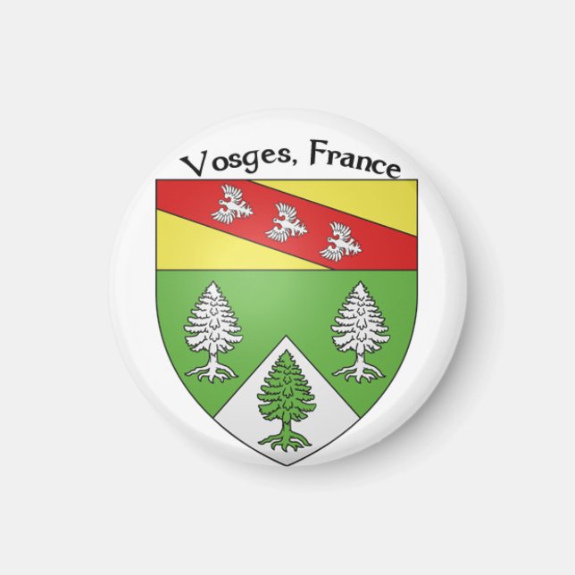 Armoiries Vosges, France Magnet (Devant)