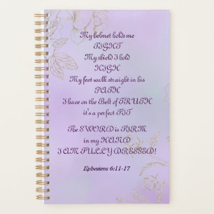 Armor de Dieu Aquarelle Planificateur d'affaires