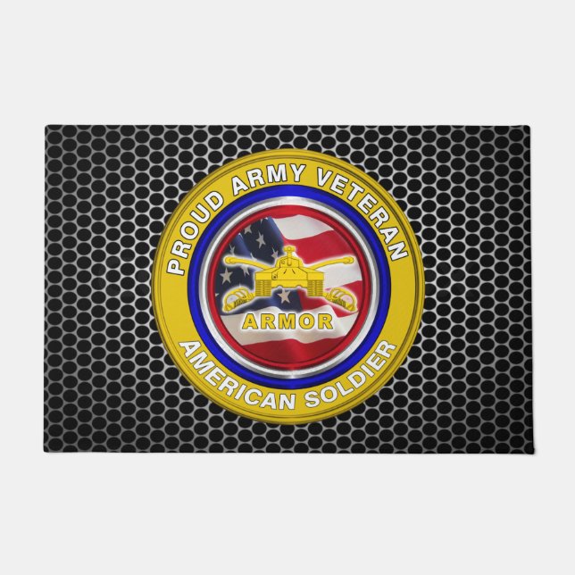 Armor Veteran  Fußmatte (Vorderseite)