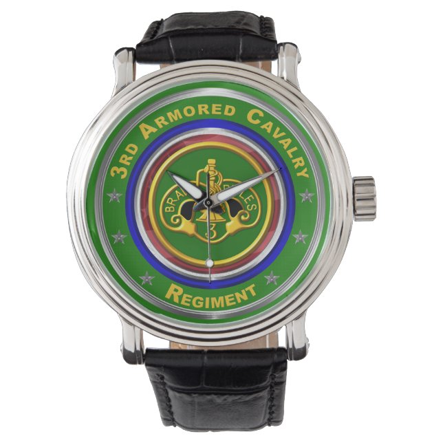 Armored Cavalry Regiment Armbanduhr (Vorderseite)