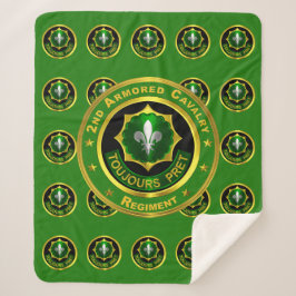 Armored Cavalry Regiment CAV Sherpa Blanket Sherpadecke