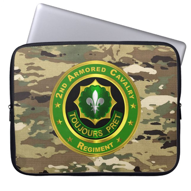 Armored Cavalry Regiment Laptopschutzhülle (Vorderseite)