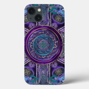 Armored Fraktal Tapestry Celtic Knot iPad Air Hüll Case-Mate iPhone Hülle