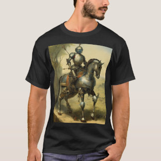 Armored Majesty: Der Ritter mit dem Nobelritt T-Shirt