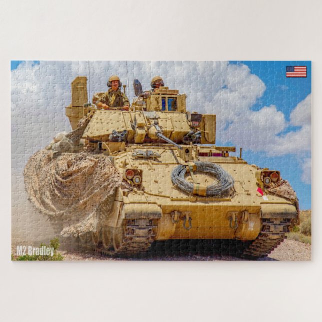 ARMORED PERSONNEL CARRIER M2 Bradley (20 x 30 Zoll (Horizontal)