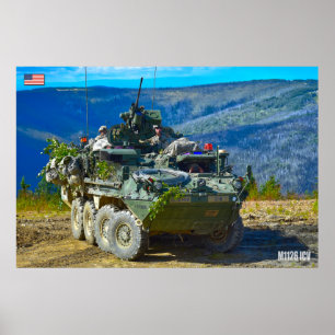 ARMORED PERSONNEL CARRIER - Stryker Poster