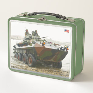ARMORIERTER PERSONENBEFÖRDERER - LAV-25 METALL BROTDOSE