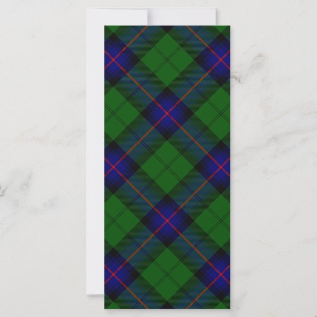 Armstrong Clan Tartan Blau kariert (Vorderseite)