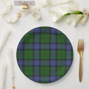 Armstrong-Clan-Tartan-Schottenkaromuster Pappteller