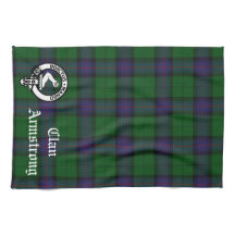 Armstrong Crest Badge and Tartan