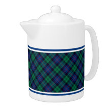Armstrong Family Tartan Royal Blue et Green Plaid