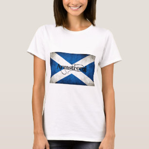 Armstrong Grunge-Flagge T-Shirt