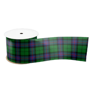 Armstrong-Schottisches Tartanmuster Satinband