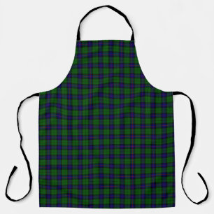 Armstrong-Tartan blau-grün kariert Schürze