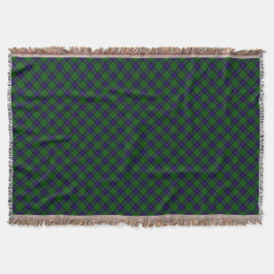 Armstrong Tartan blau und grün kariert Decke