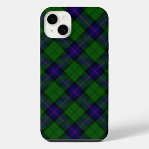 Armstrong Tartan blau und grün kariert iPhone 14 Plus Hülle