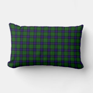 Armstrong Tartan blau und grün kariert Lendenkissen