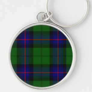 Armstrong Tartan blau und grün kariert Schlüsselanhänger