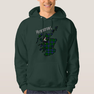 Armstrong Tartan Carte et Sweat - shirt à capuche