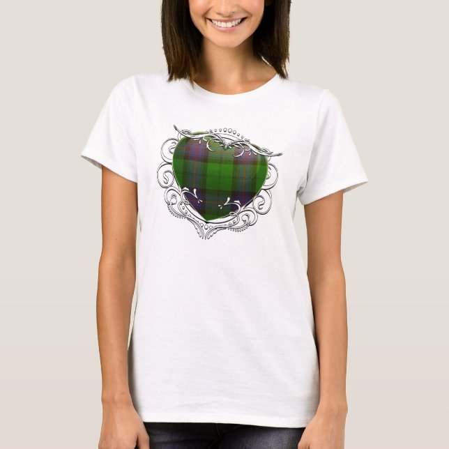 Armstrong Tartan Heart T-Shirt (Vorderseite)