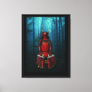 Armure de Sanada Yukimura Toile 12x16 Impression