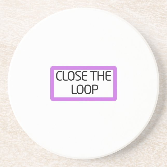 Armure de surface | Dessous de verre en grès absor (Devant)