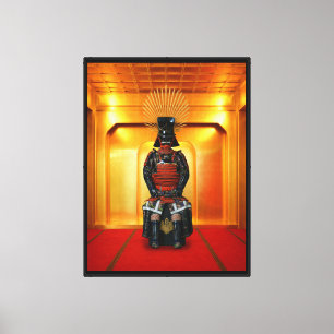 Armure de Toyotomi Hideyoshi sur toile 30x40