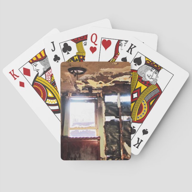 Armutsfenster Spielkarten (Rückseite)