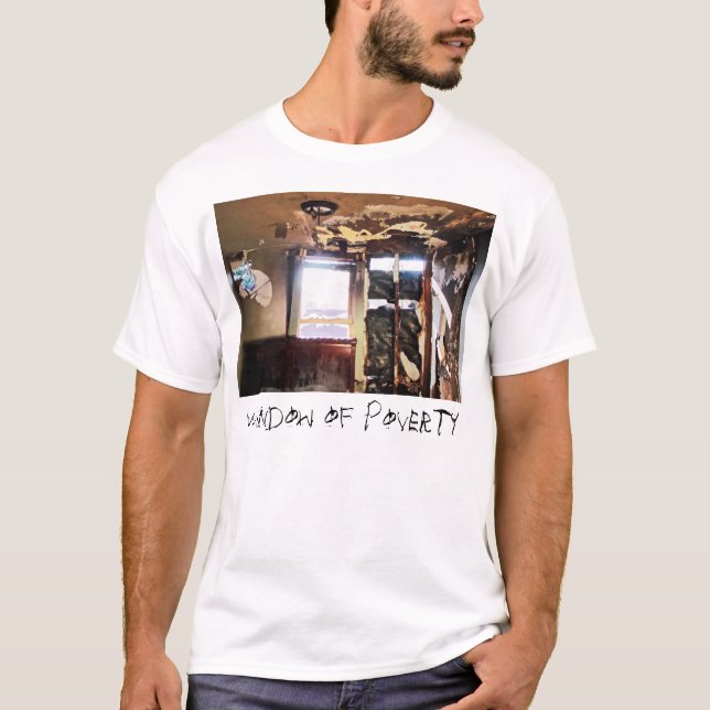 Armutsfenster T-Shirt (Vorderseite)