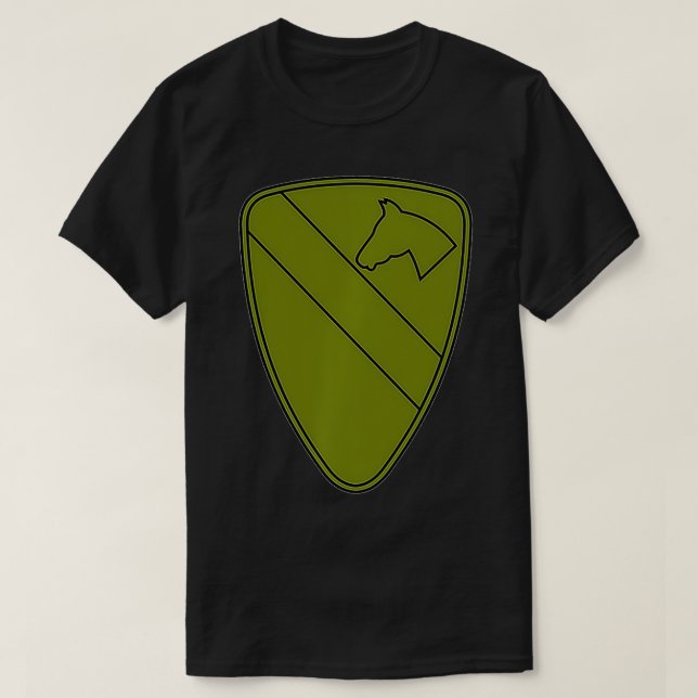 Army 1st Cavalry Division O T-Shirt (Design vorne)