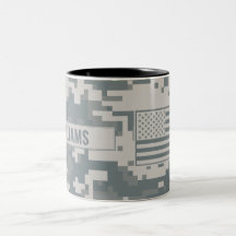 Army ACU Camouflage individuell anpassbar