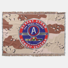 Army ARCENT Desert Storm Veteran Decke