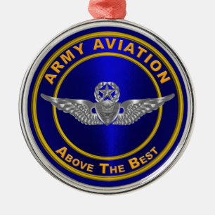 ARMY AVIATION ORNAMENT AUS METALL