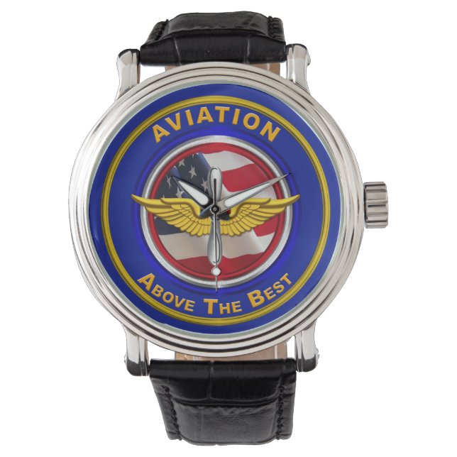 Army Aviation Veteran Armbanduhr (Vorderseite)
