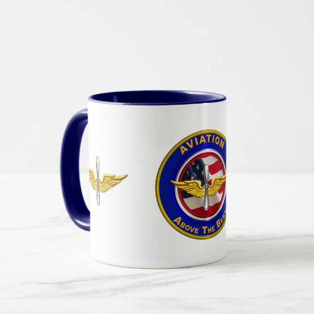 Army Aviation Veteran Tasse (Vorderseite Links)