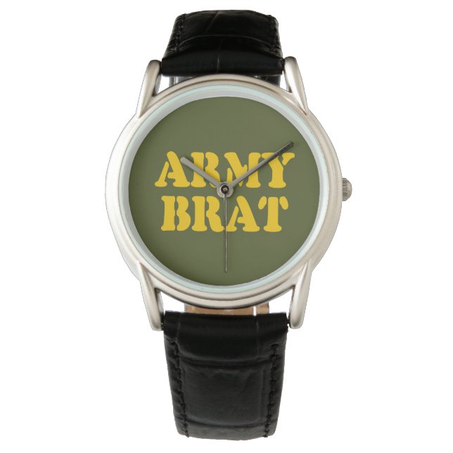 ARMY BRAT ARMBANDUHR (Vorderseite)