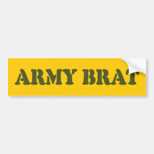 ARMY BRAT AUTOAUFKLEBER