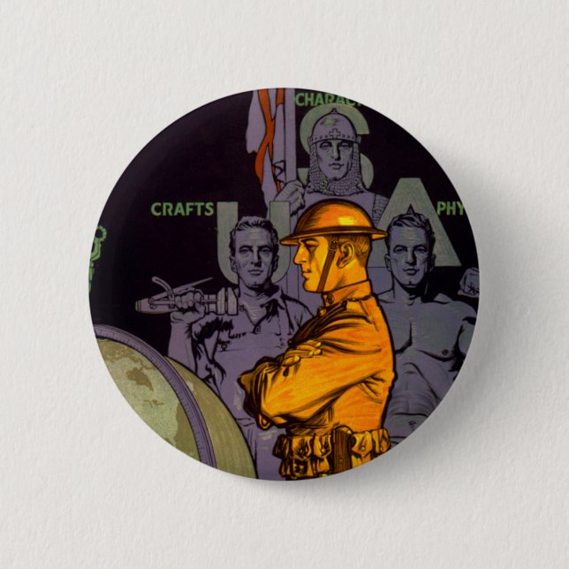 Army Builds MEN Button (Vorderseite)