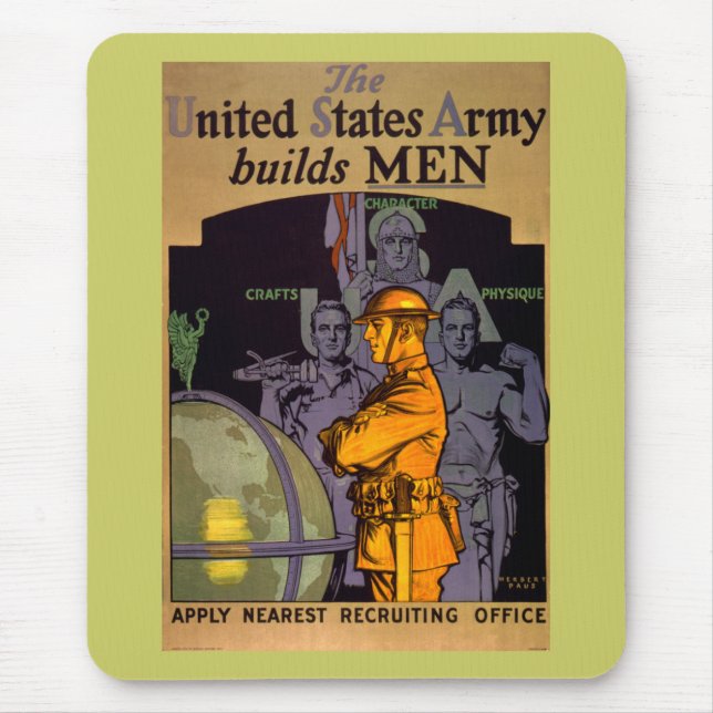 Army Builds MEN Mousepad (Vorne)