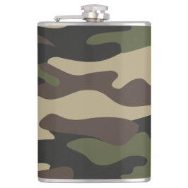 Army Camouflage Flask Flachmann