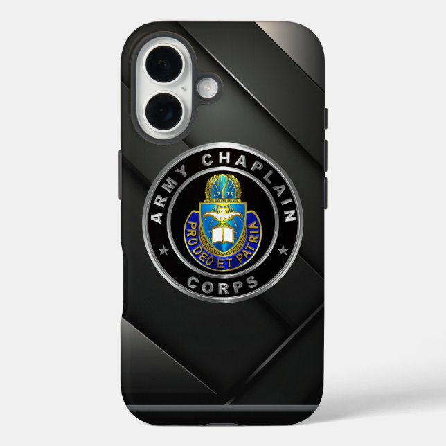 Army Chaplain Corps iPhone 16 Hülle (Rückseite)