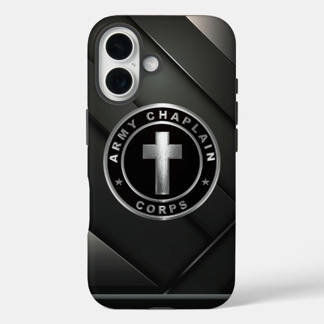 Army Chaplain Corps iPhone 16 Hülle (Rückseite)