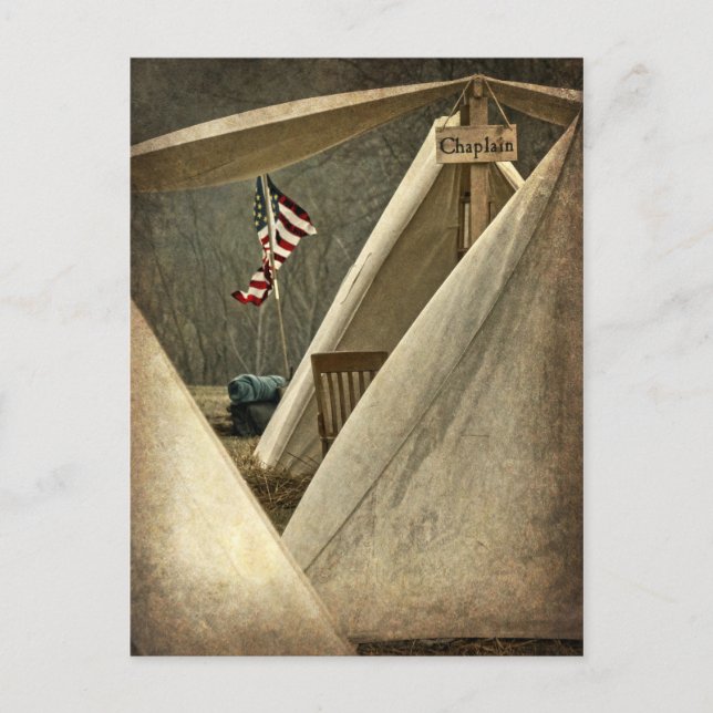 Army Chaplain Postkarte (Vorderseite)
