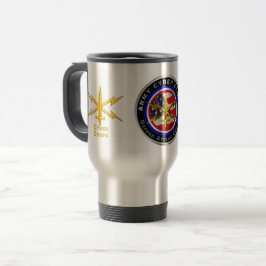 Army Cyber Corps Veteran Reisebecher