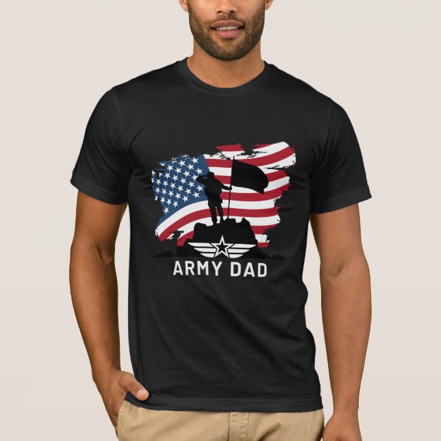 Army Dad T-Shirt (Vorderseite)