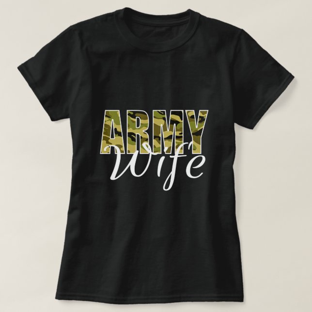 ARMY-EHEFRAU T-Shirt (Design vorne)